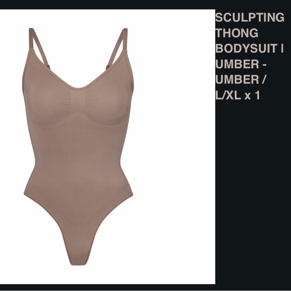SKIMS Sculpting Thong Bodysuit
